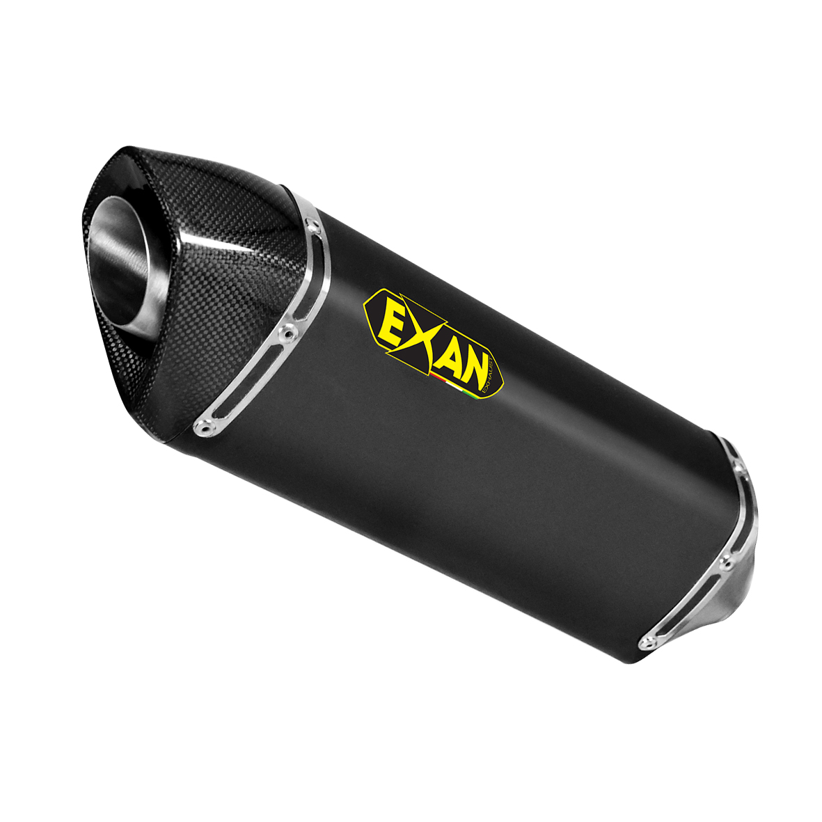 Full Kit Edelstahl X-Black oval 6